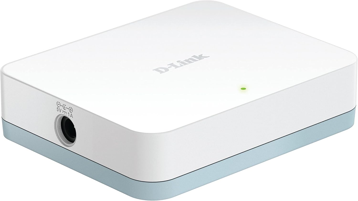 D-Link DGS-1005D 5-Port Gigabit Desktop Switch, Hub, Internet Splitter, Fanless, Plug and Play - UK Model