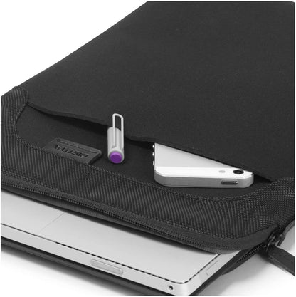 Dicota Ultra Skin 13-13.3 Inch PRO Laptop Computer and Tablet Carry Case, Lightweight Sleeve Laptop Case, Black