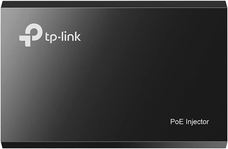 TP-Link 802.3at/af Gigabit PoE Injector , Non-PoE to PoE Adapter, supplies up to 15.4W, LED Indicator,Plug & Play , Desktop/Wall-Mount ,Distance Up to 100m, Black (PoE150S