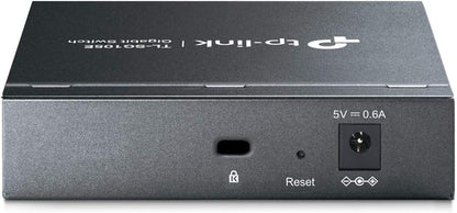 TP-Link Managed Network Switch 5-Port Gigabit, Support QoS VLAN IGMP Snooping, Network Monitoring through Web Interface, 2.82 W(TL-SG105E