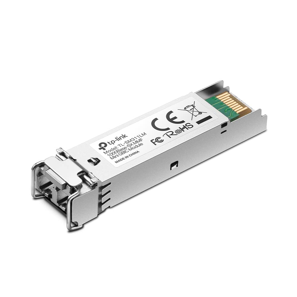 TP-Link MiniGBIC Module,IEEE 802.3z, CSMA/CD, TCP/IP,Wave Length 850nm, 3.3V Power Supply, 1.25 Gbps, 9/125 um Single-mode (SM311LM