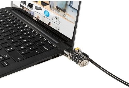Kensington DELL 461-10169 - Cable antirrobo (Negro, Caucho, Acero