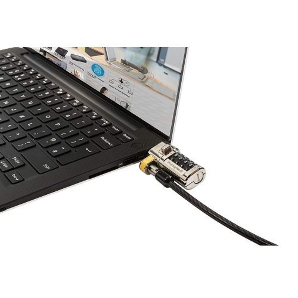 Kensington DELL 461-10169 - Cable antirrobo (Negro, Caucho, Acero