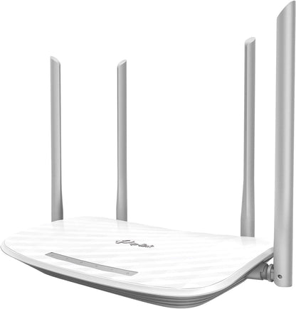 TP-Link AC1200 Wireless Dual Band Wi-Fi Router, Wi-Fi Speed Up to 867 Mbps/5 GHz + 300 Mbps/2.4 GHz, 4+1 Fast Ports, Single-Core CPU, Parental Control, Easy setup (Archer C50
