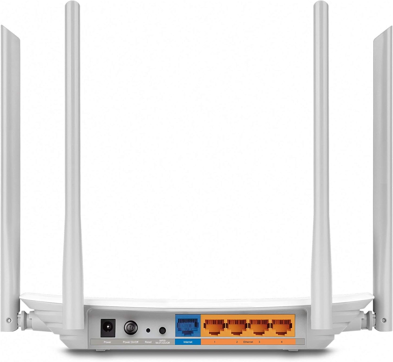 TP-Link AC1200 Wireless Dual Band Wi-Fi Router, Wi-Fi Speed Up to 867 Mbps/5 GHz + 300 Mbps/2.4 GHz, 4+1 Fast Ports, Single-Core CPU, Parental Control, Easy setup (Archer C50