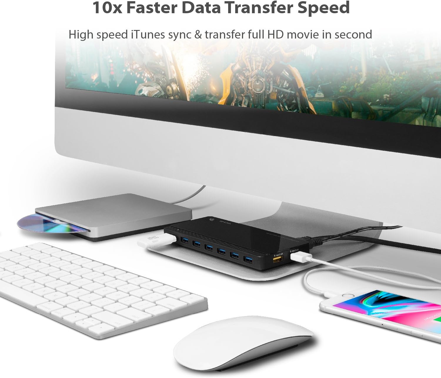 TP-Link USB 3.0 7 Port Hub with 2 Charging Ports