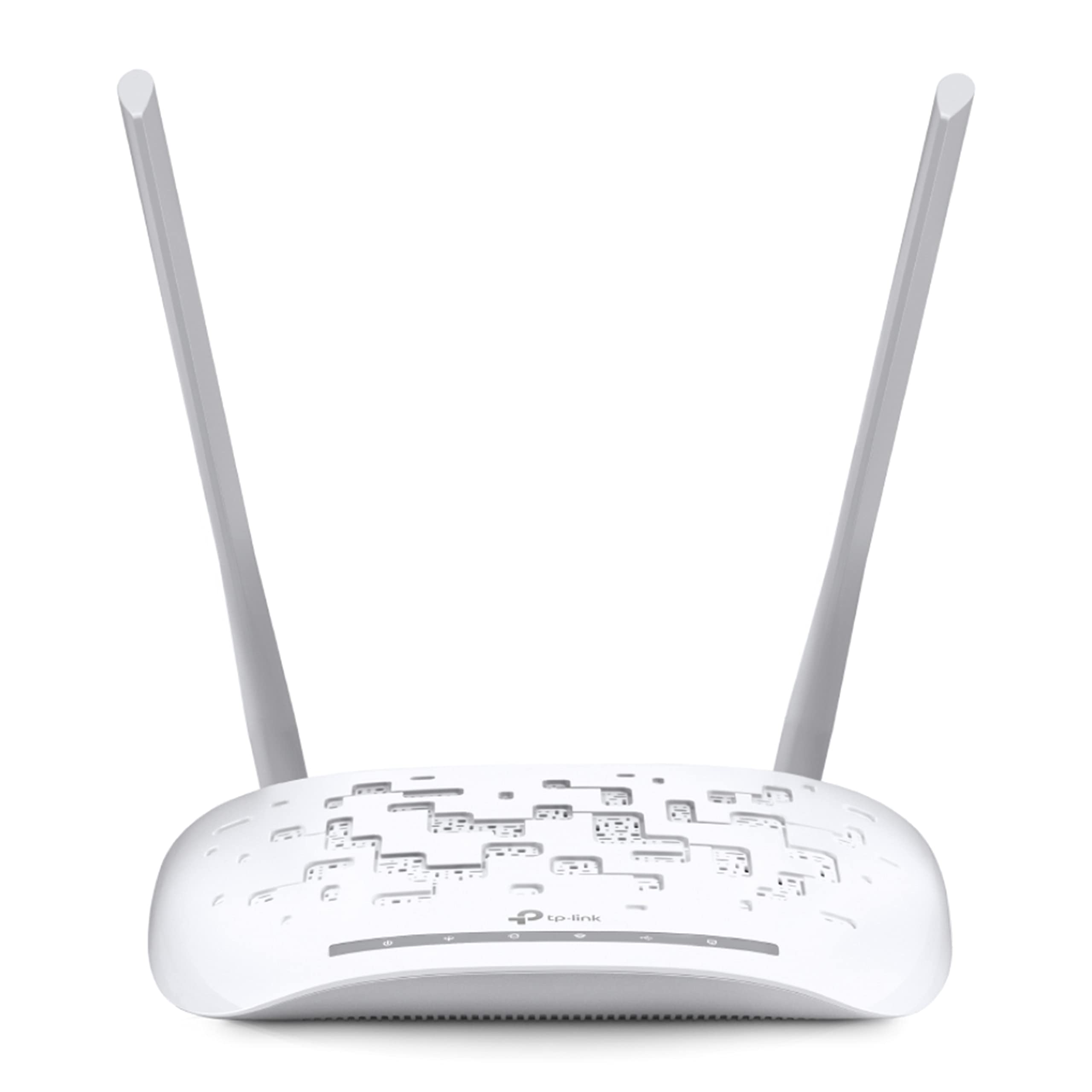TP-Link 300 Mbps Wireless N USB VDSL/ADSL Modem Router, Single-Band, Broadband Speed Up To 100 Mbps, Versatile Connectivity, 4xFast Ports, USB 2.0, TP-Link Tether App, Easy setup(TD-W9970) VDSL2|300 M