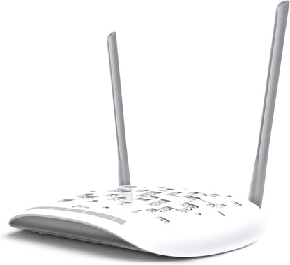 TP-Link 300 Mbps Wireless N USB VDSL/ADSL Modem Router, Single-Band, Broadband Speed Up To 100 Mbps, Versatile Connectivity, 4xFast Ports, USB 2.0, TP-Link Tether App, Easy setup(TD-W9970) VDSL2|300 M