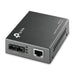 TP-Link MC200CM Convertidor de Medios Gigabit Ethernet, Multimodo,Amplía hasta 0,5 Km con Fibra 50/125um,hasta 0,22 Km con Fibra 62,5/125um