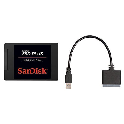 SanDisk SSD PLUS 240 GB Sata III 2.5 Inch Internal SSD, Up to 530 MB/s, Black