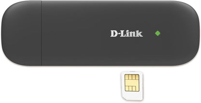 D-Link DWM-222 4G LTE USB Adapter, Up to 150 Mbps Download, USB 2.0, Plug and Play, Compatible with Windows XP/Vista/7/8/10 and Mac OS X 10.5 or higher