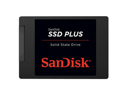 SanDisk SSD PLUS 480 GB SATA III 2.5-Inch Internal Solid State Drive, SDSSDA-480G-G26 , Black