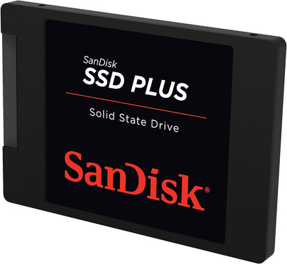 SanDisk SSD PLUS 480 GB SATA III 2.5-Inch Internal Solid State Drive, SDSSDA-480G-G26 , Black