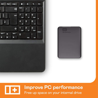 WD 4 TB Elements Portable External Hard Drive - USB 3.0, Black