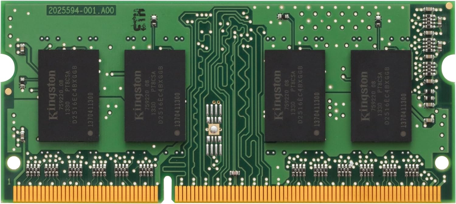 Kingston ValueRAM 4GB 1600MT/s DDR3L Non-ECC CL11 SODIMM 1.35V KVR16LS11/4 Laptop Memory