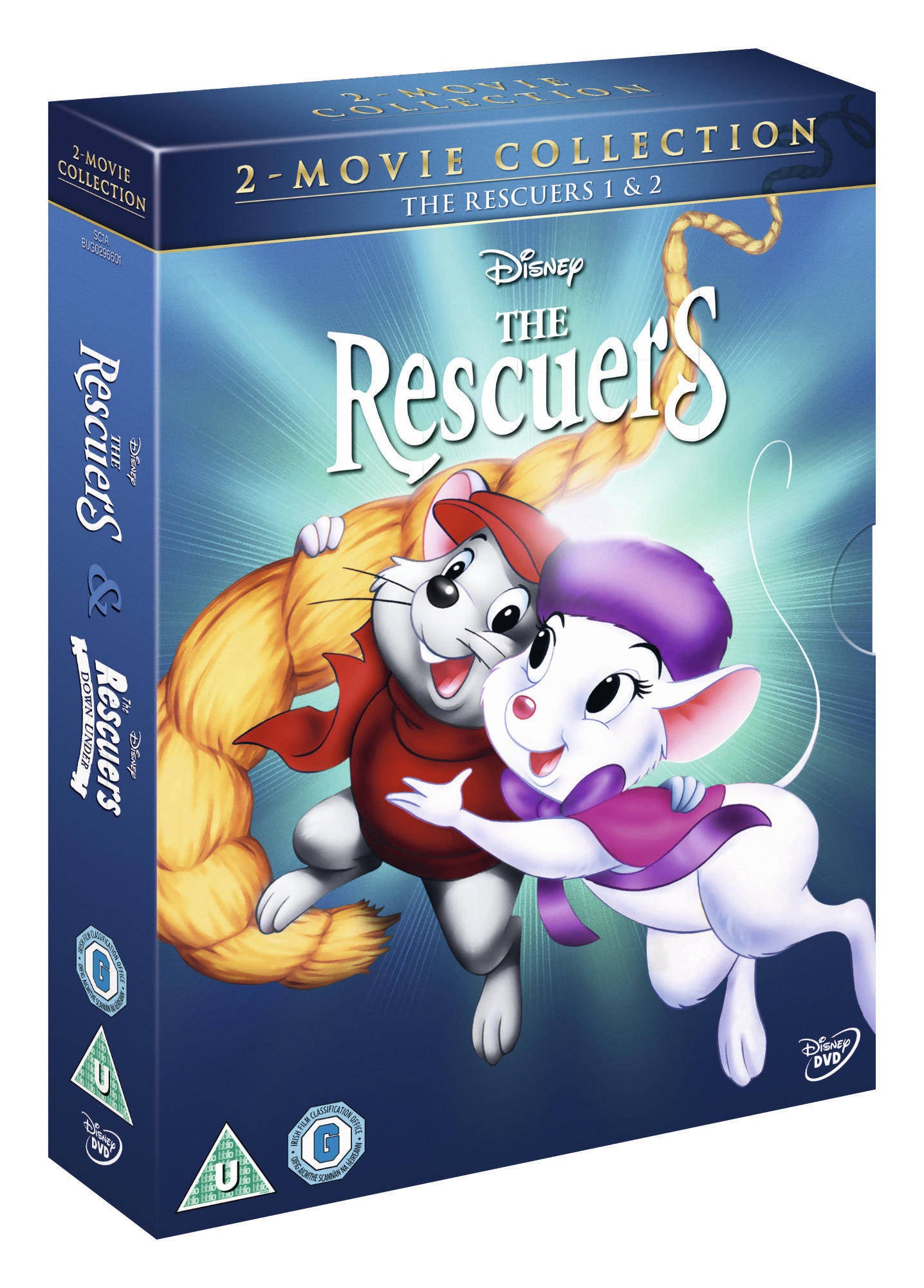 Rescuers and Rescuers Down Under Doublepack