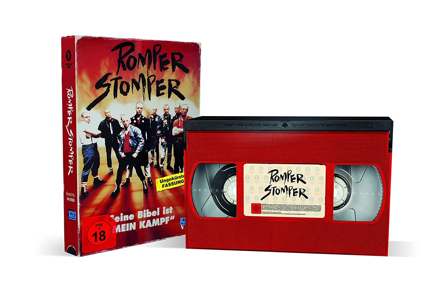 WRIGHT, GEOFFREY - ROMPER STOMPER - LIMITED COLLECTOR`S EDITION IM VHS-DESIGN