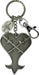 Kingdom Hearts Heartless Pewter Key Ring