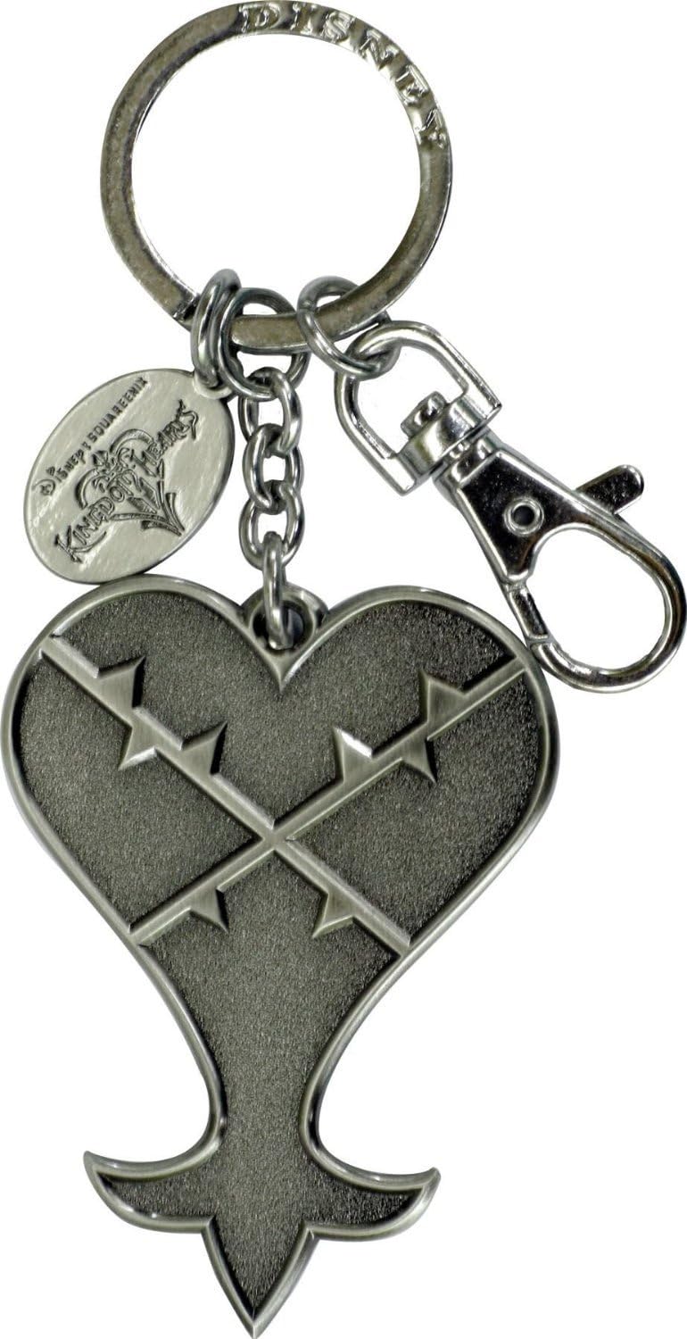 Kingdom Hearts Heartless Pewter Key Ring