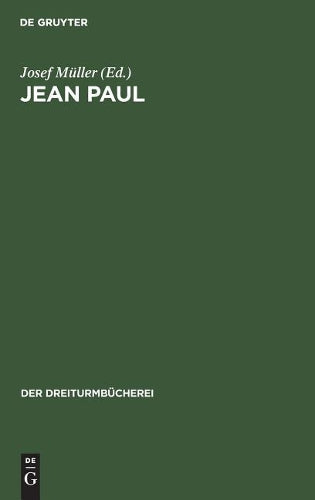 Jean Paul (Der Dreiturmbücherei, 5/6) (German Edition
