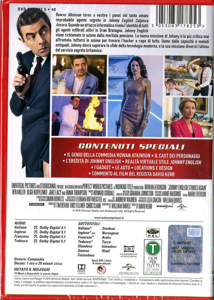 Johnny English Colpisce Ancora
