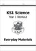 KS1 Science Year 1 Workout: Everyday Materials
