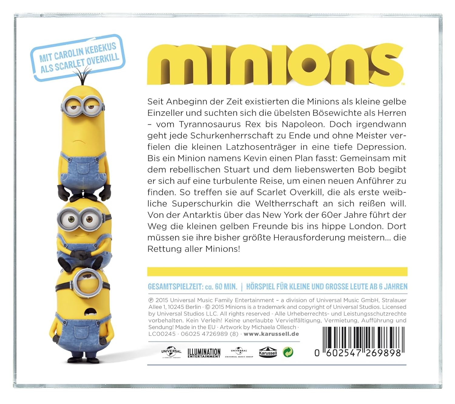 Minions-das Original-Hörspiel Zum Kinofilm