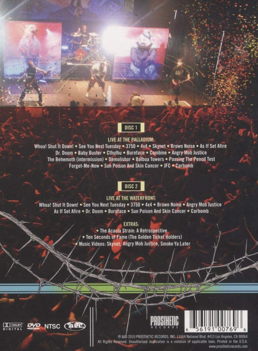 Acacia Strain -The Most Known Unknown (2xdvd)