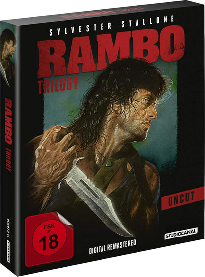 STALLONE,SYLVESTER/CRENNA,RICHARD - Rambo Trilogy - Uncut  (1 BLU-RAY