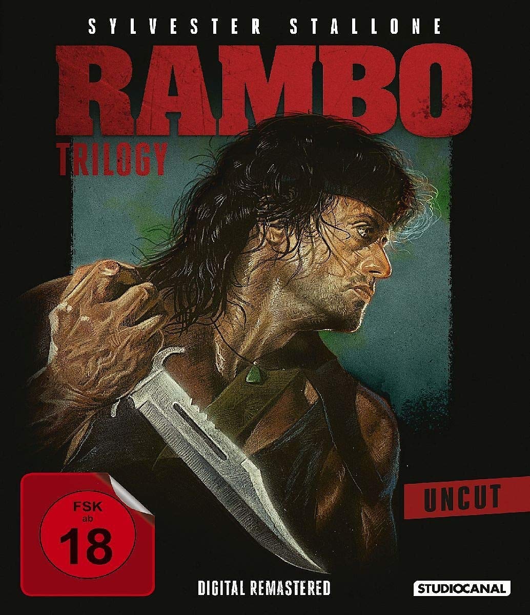 STALLONE,SYLVESTER/CRENNA,RICHARD - Rambo Trilogy - Uncut  (1 BLU-RAY