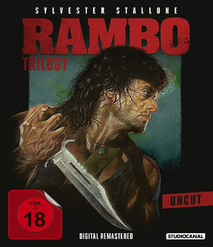 STALLONE,SYLVESTER/CRENNA,RICHARD - Rambo Trilogy - Uncut  (1 BLU-RAY