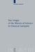 The Origin of the History of Science in Classical Antiquity