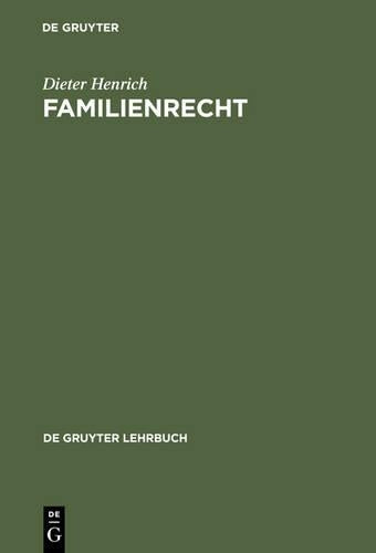 Familienrecht (de Gruyter Lehrbuch) (German Edition