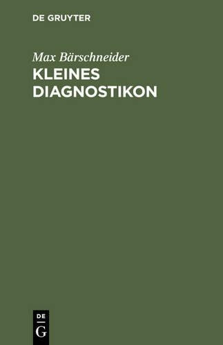 Kleines Diagnostikon: Differentialdiagnose klinischer Symptome (German Edition