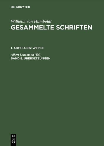 Übersetzungen (German Edition