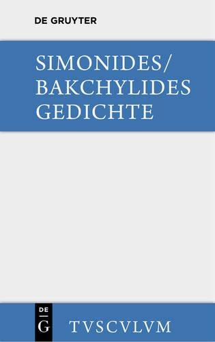 Gedichte: Griechisch und deutsch (Sammlung Tusculum