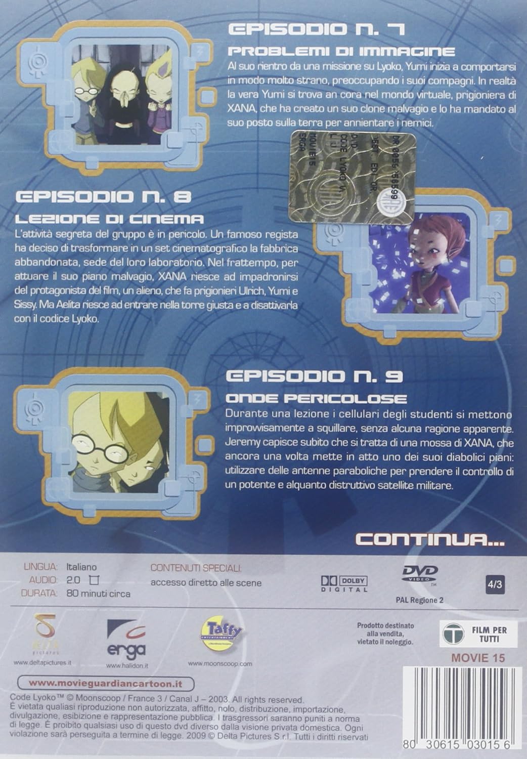 Code Lyoko #03 - (Italian Import)