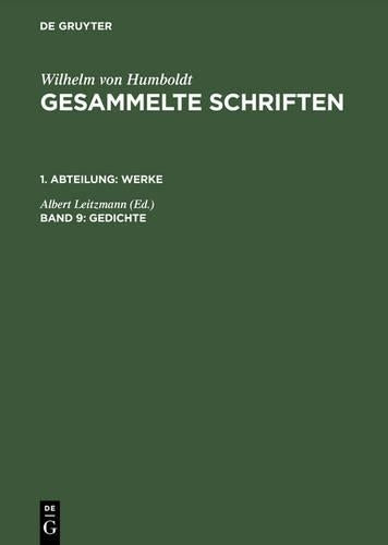 Gedichte (German Edition