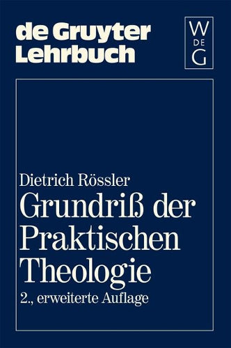 Grundriß der Praktischen Theologie (De Gruyter Lehrbuch) (German Edition