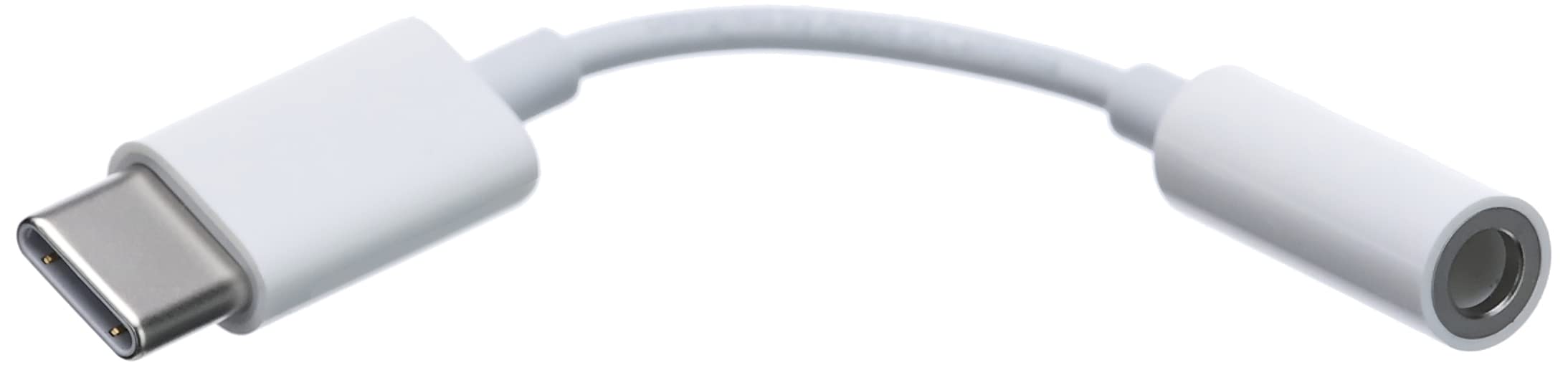 Apple Usb-C To 3.5 Mm Headphone Jack Adapter - Usb-C To Headphone Jack Adapter - 24 Pin Usb-C Male To Mini-Phone Stereo