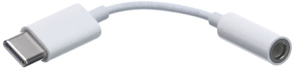 Apple Usb-C To 3.5 Mm Headphone Jack Adapter - Usb-C To Headphone Jack Adapter - 24 Pin Usb-C Male To Mini-Phone Stereo