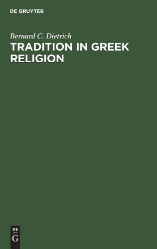 Tradition in Greek Religion (German Edition