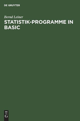 Statistik-Programme in BASIC (German Edition
