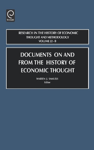 Documents on and from the History of Economic Thought