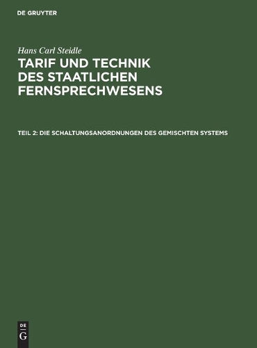 Die Schaltungsanordnungen des gemischten Systems (German Edition