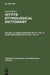 Hittite Etymological Dictionary: Words Beginning with A; Words Beginning with E and I (2 Vols in 1) (Trends in Linguistics. Documentation , 1