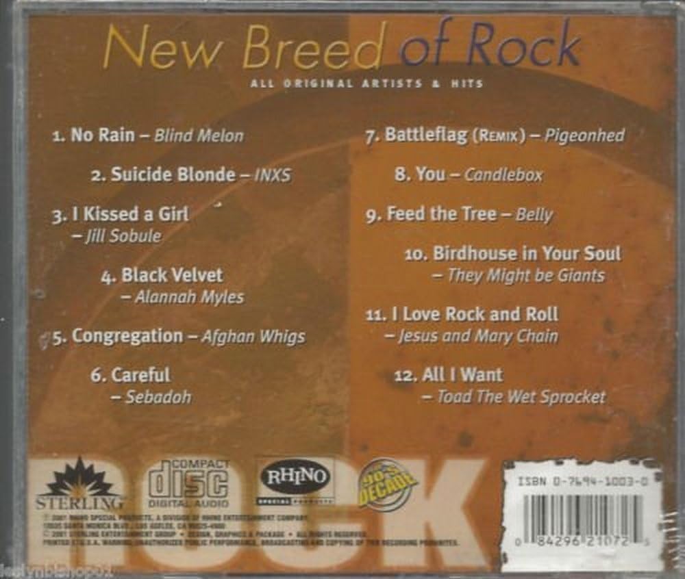 Blind Melon, INXS, Jill Sobule, Alannah Myles, Afghan Whigs, Sebadoh..
