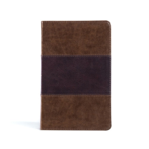 KJV Thinline Reference Bible, Saddle Brown LeatherTouch