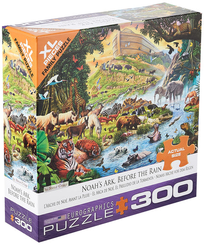 EuroGraphics 8300-0980 Noah's Ark Before The Rain Puzzle (300-Piece