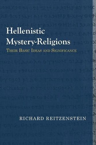 Hellenistic Mystery-Religions